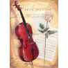 Obraz zátiší Violoncello