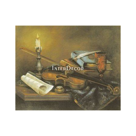 Zátiší s houslemi