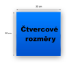 ČTVERCOVÉ ROZMĚRY
