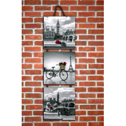 Obraz - Eifel a Londýn