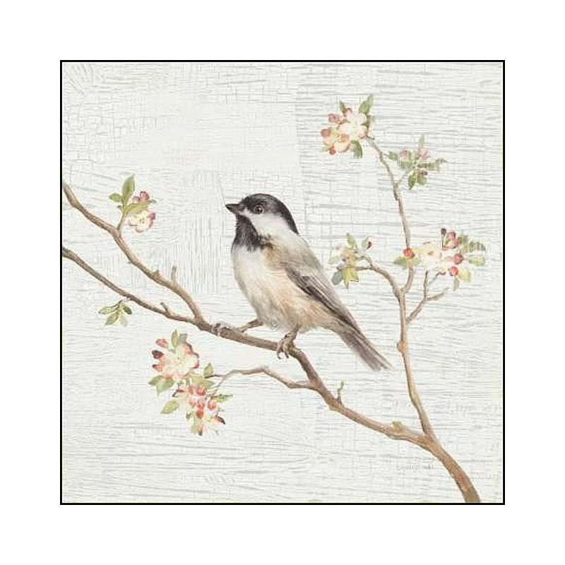 Ptáček v květech I