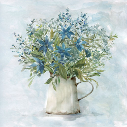 Kytice v modré barvě II