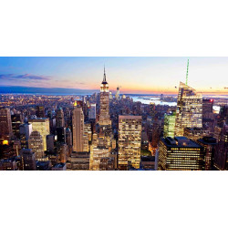 Letecký pohled na Manhattan