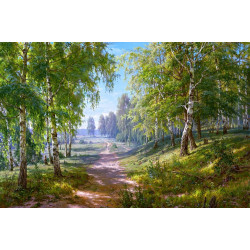 Obraz-Březový les
