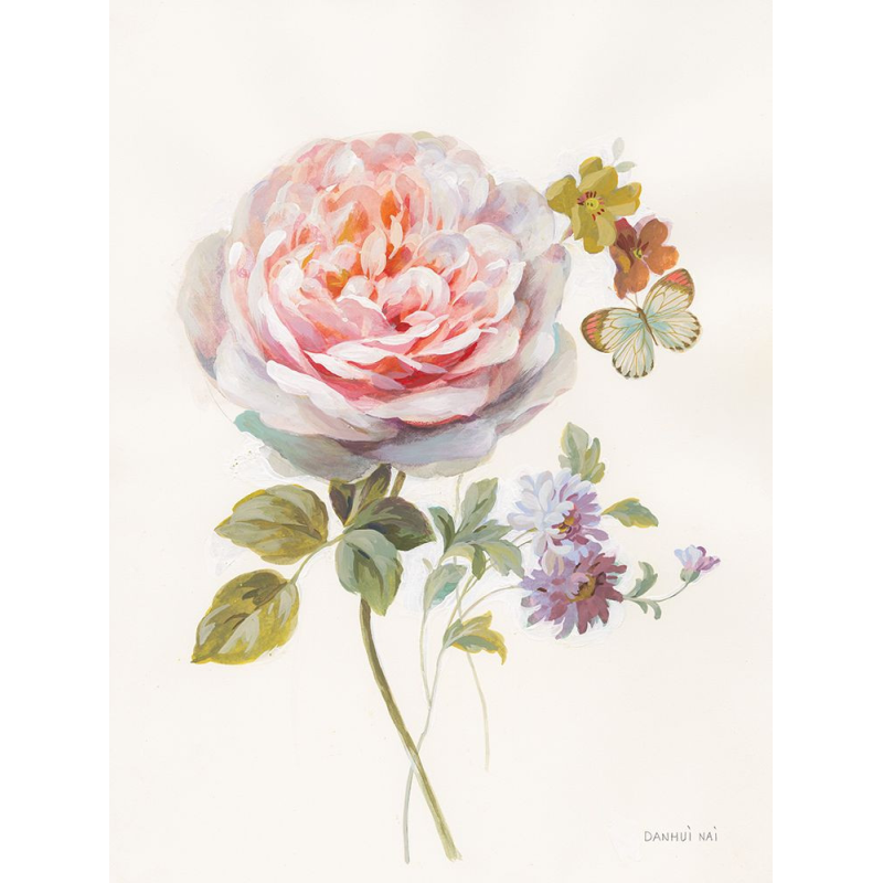 Květina růžová III