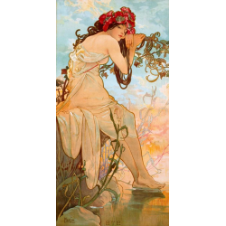 Léto -  Alphonse Mucha