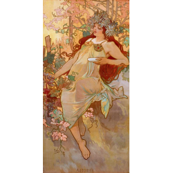 Podzim -  Alphonse Mucha