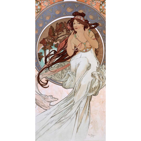 Hudba - Alphonse Mucha