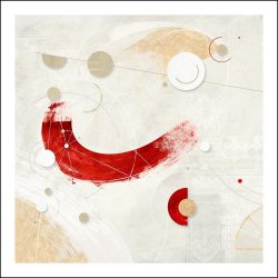 Obraz-Galaxie č.1-Červená