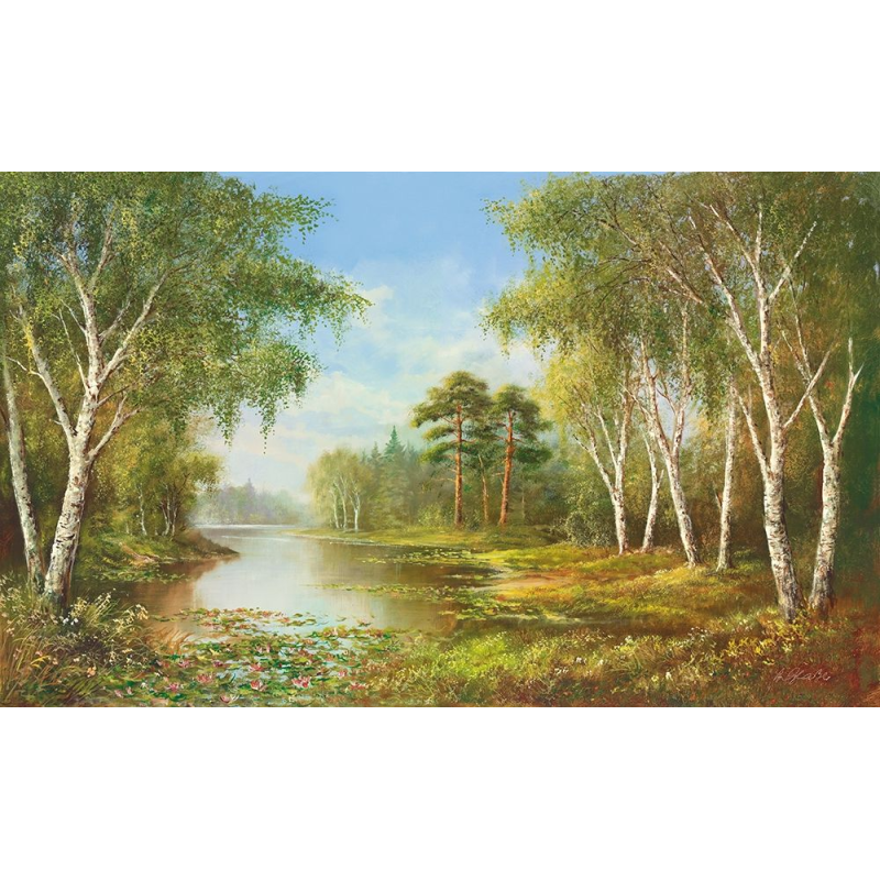 Obraz Krajina - SAMOSTATNÝ RYBNÍK