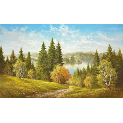 Obraz Krajina  - JEZERO