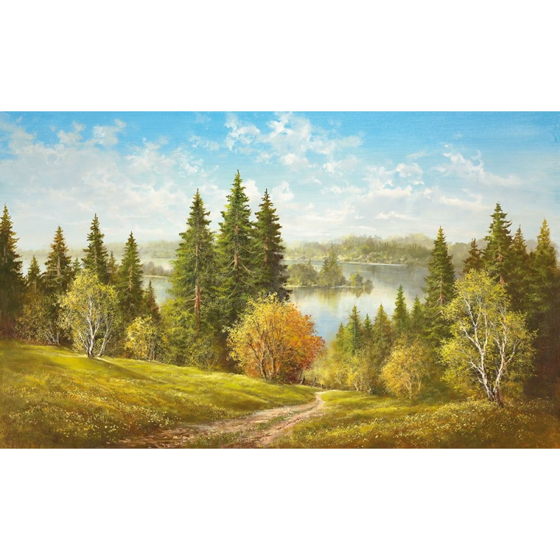 Obraz Krajina  - JEZERO