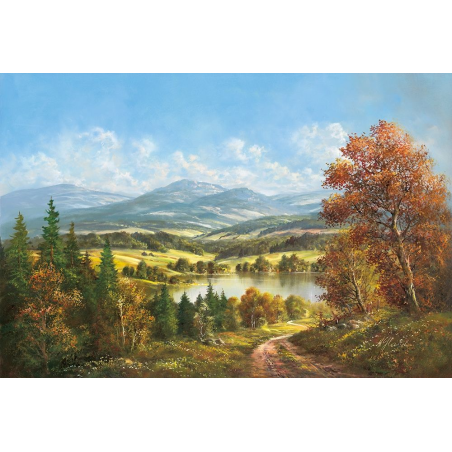 Obraz Krajina - OKOLO JEZERA