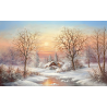 Obraz krajiny - POHODOVÁ ZIMA