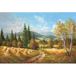 Obraz Krajina - SNOPY