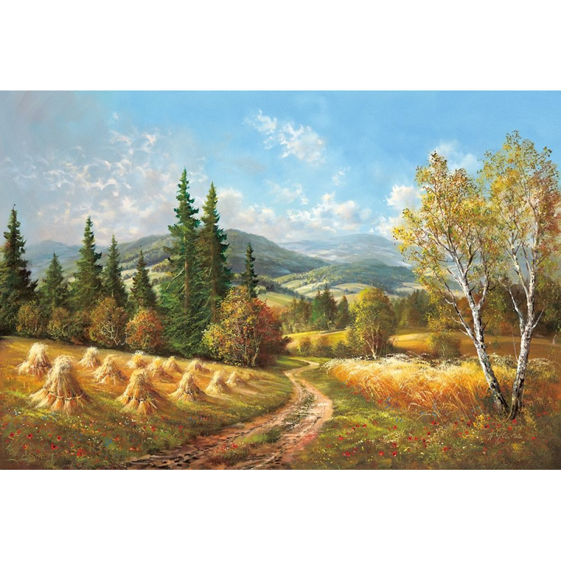 Obraz Krajina - SNOPY