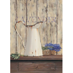 Obraz zátiší s levandulí