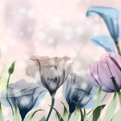 Průsvitné květy 3