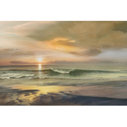 Západ slunce nad mořem II