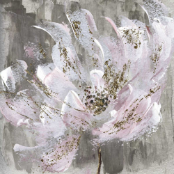 Malovaný abstraktní květ