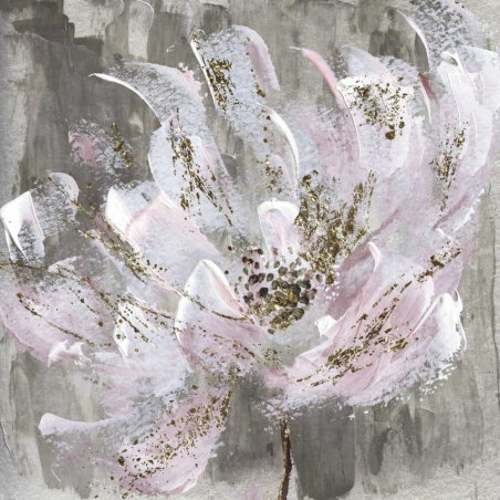 Malovaný abstraktní květ