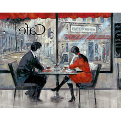 Obraz milenecký pár