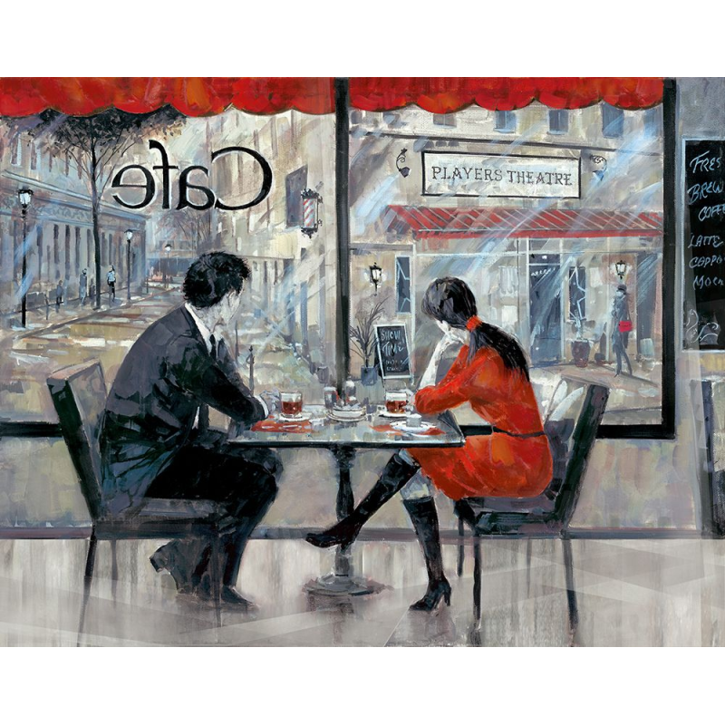 Obraz milenecký pár