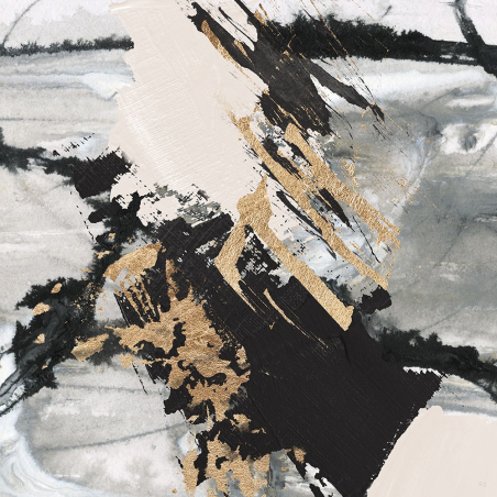 Zlatočerná abstrakce I