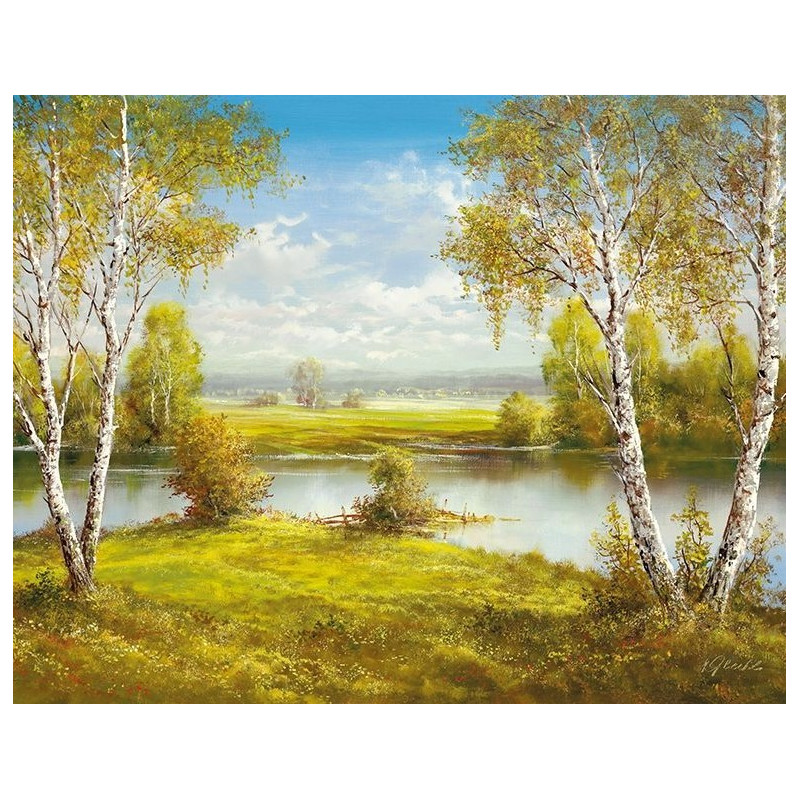 Obraz Krajina - ODRAZY JARA