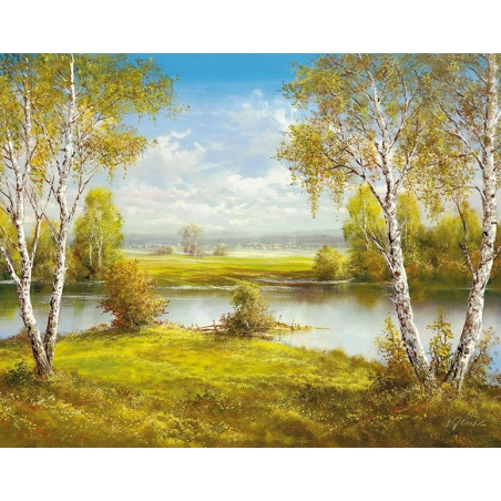 Obraz Krajina - ODRAZY JARA