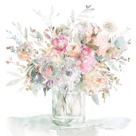 Obraz Růžové květy v kytici II