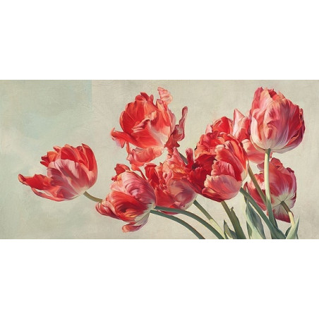 Obraz-červených tulipánů